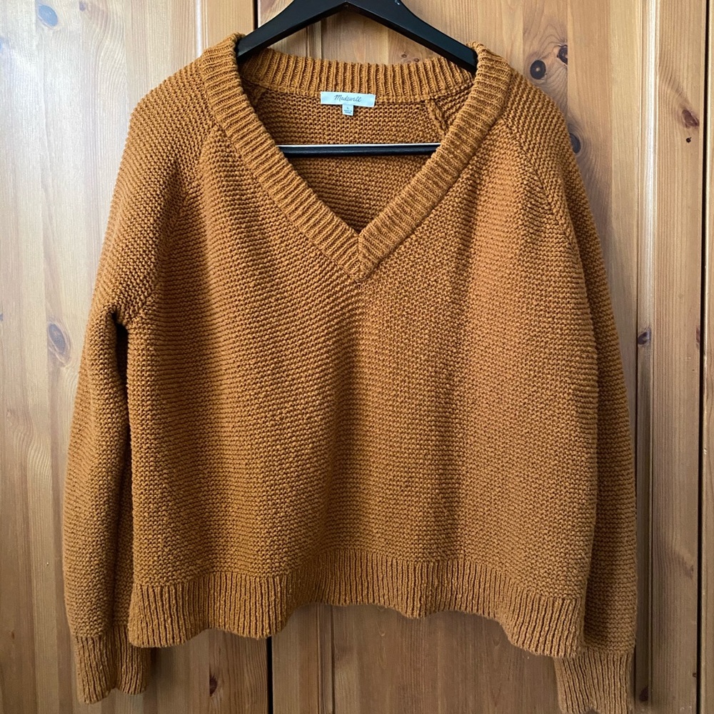 Madewell Arden Vneck Sweater